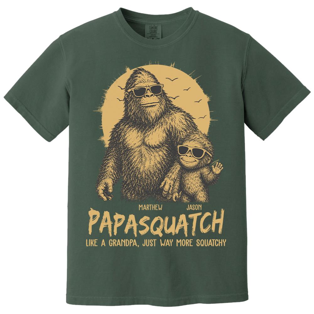 personalized-papasquatch-like-a-grandpa-just-way-more-squatchy-t-shirt-father-day-gifts-for-dad