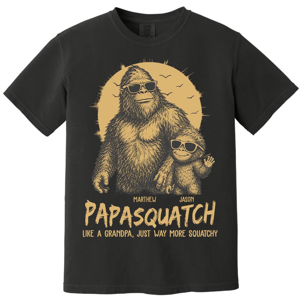 personalized-papasquatch-like-a-grandpa-just-way-more-squatchy-t-shirt-father-day-gifts-for-dad