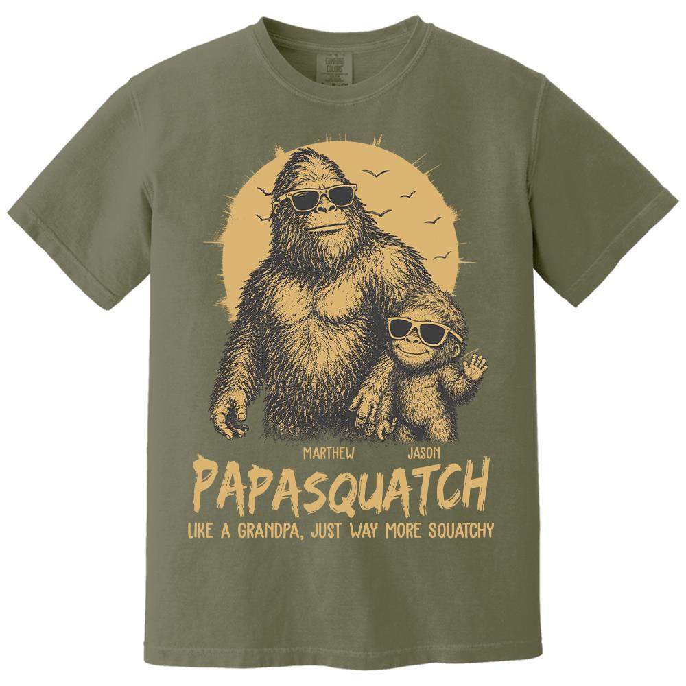 personalized-papasquatch-like-a-grandpa-just-way-more-squatchy-t-shirt-father-day-gifts-for-dad