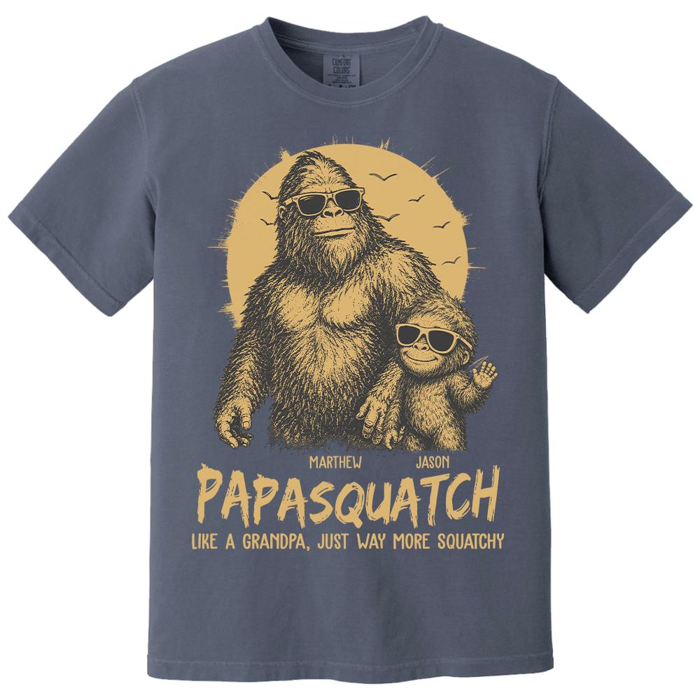 personalized-papasquatch-like-a-grandpa-just-way-more-squatchy-t-shirt-father-day-gifts-for-dad