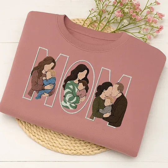 custom-photo-portrait-embroidery-sweatshirt-t-shirt-gift-for-dad-mom-family