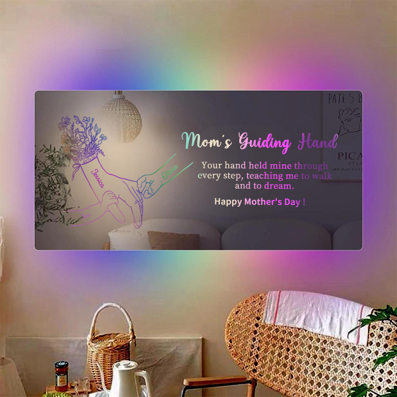 hand-in-hand-personalized-mom-and-kids-personalized-mirror-light-creative-mothers-day-gift