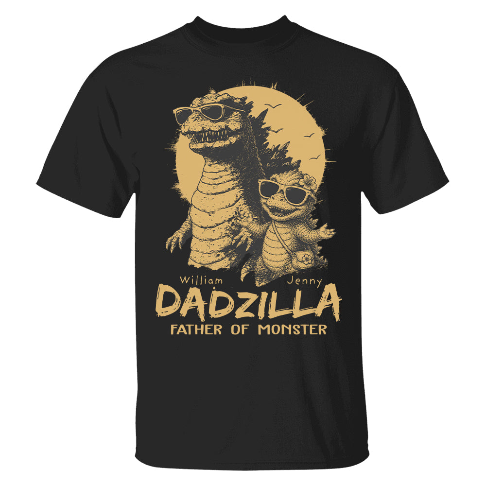 personalized-dadzilla-t-shirt-father-day-gifts-for-dad-funny-papa-tshirt-cool-daddy-dinosaur-tee-new-art