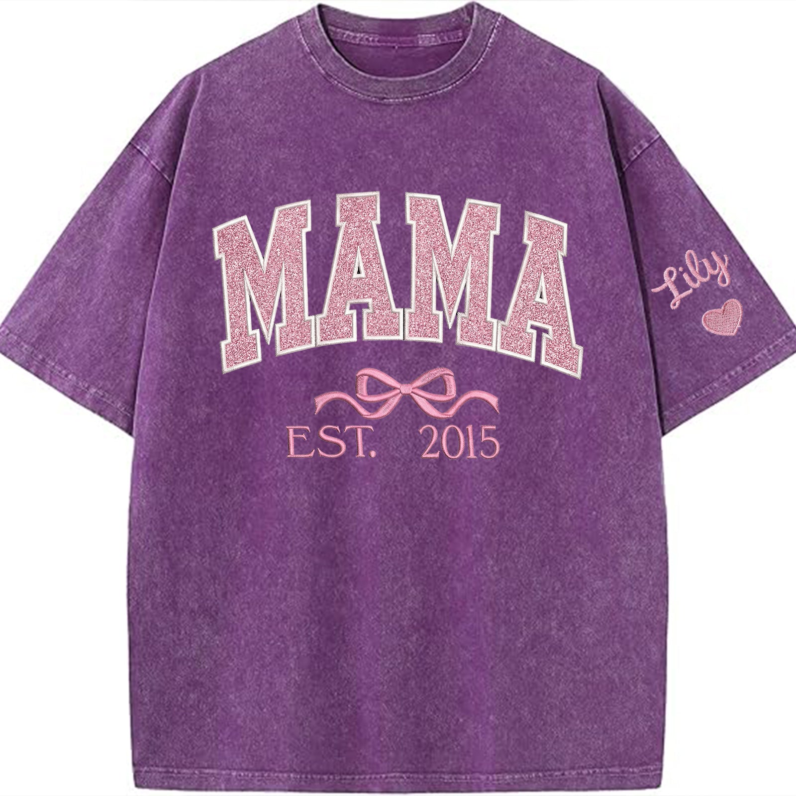 mom-glitter-embroidered-washed-t-shirt-sweatshirt-mother-day-personalized-year