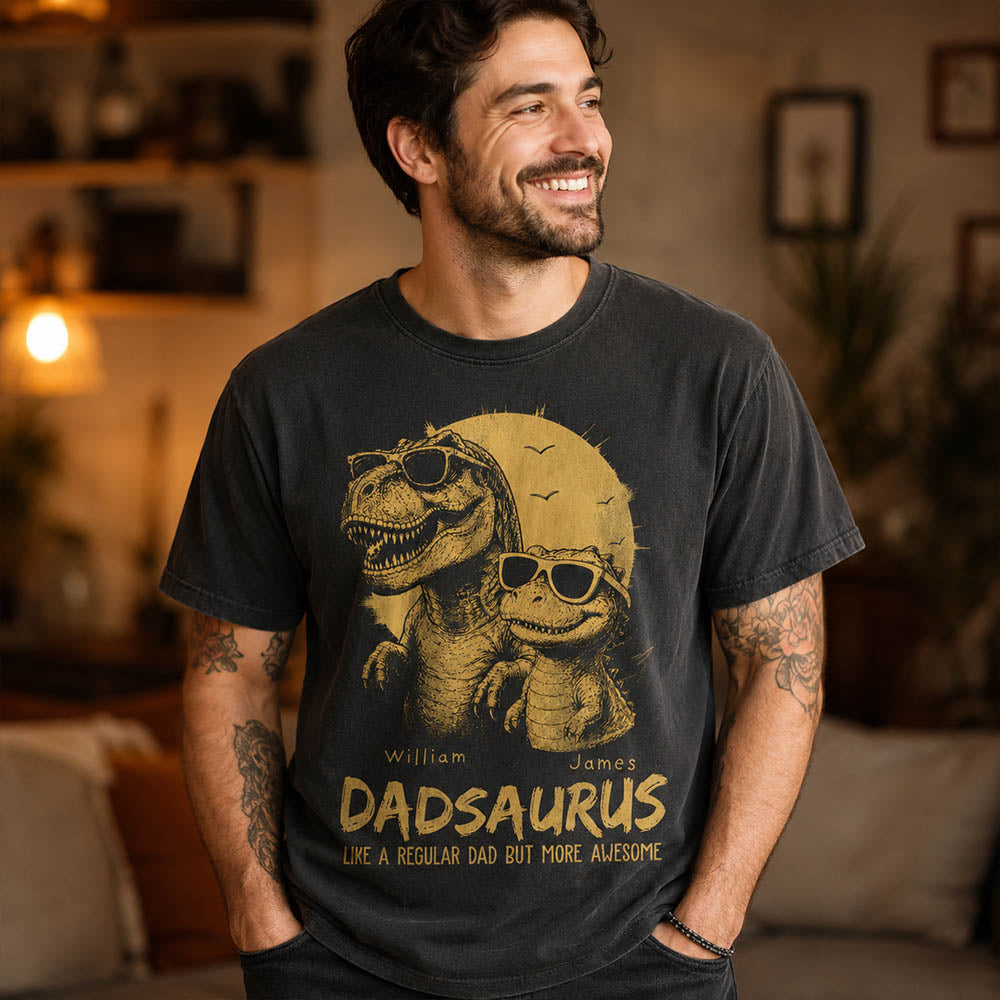 personalized-dad-dinosaur-shirt-with-custom-kids-names-funny-grandpa-family-t-shirt-for-dad-daddy-fathers-day-birthday-gift