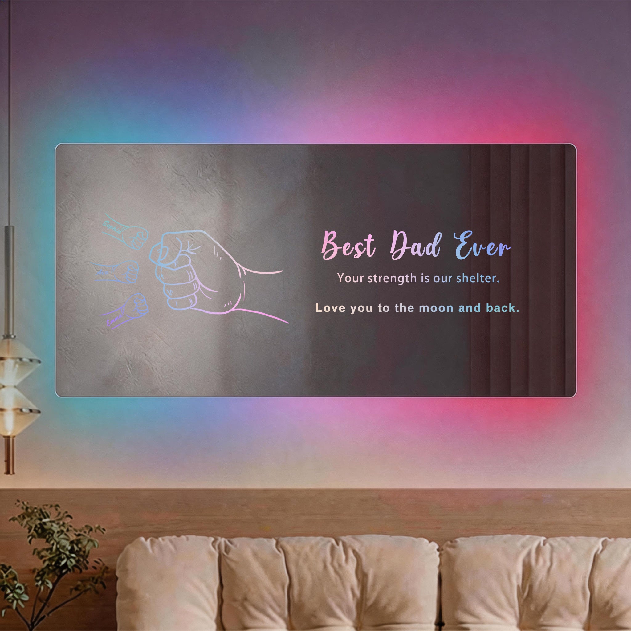 personalized-dad-kids-fist-bump-mirror-light-custom-father-s-day-gift