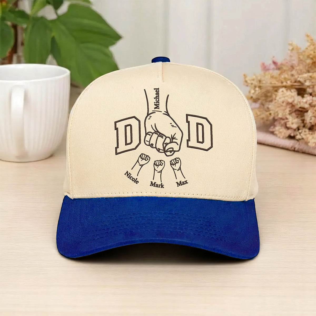 custom-fist-bump-embroidered-hat-best-fathers-day-gift