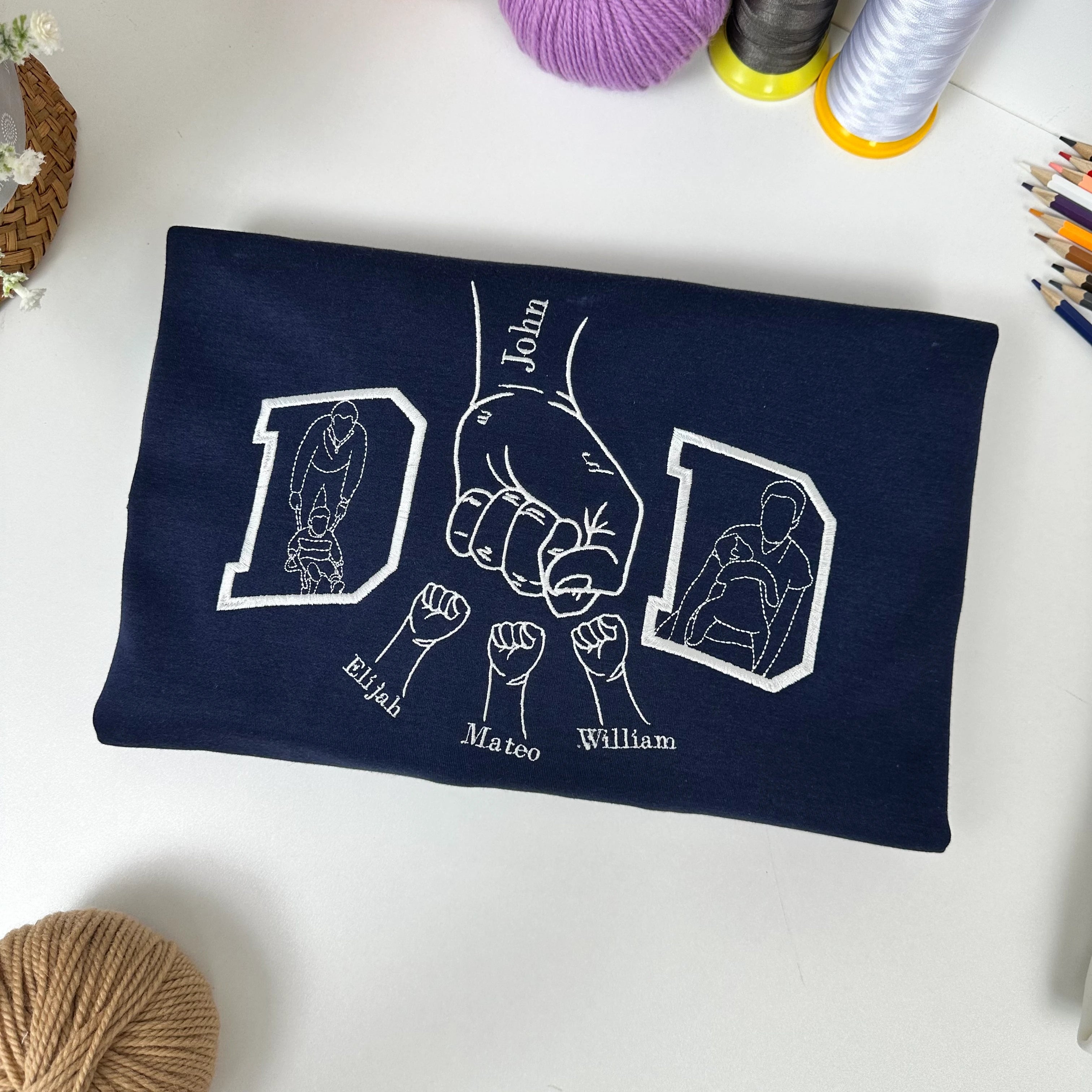 custom-embroidered-fist-bump-with-outline-photos-fathers-day-sweatshirts-cozy-gift-for-dad-grandparent