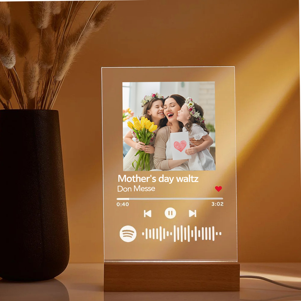 customizable-photo-music-plaque-night-light-mothers-day-gifts