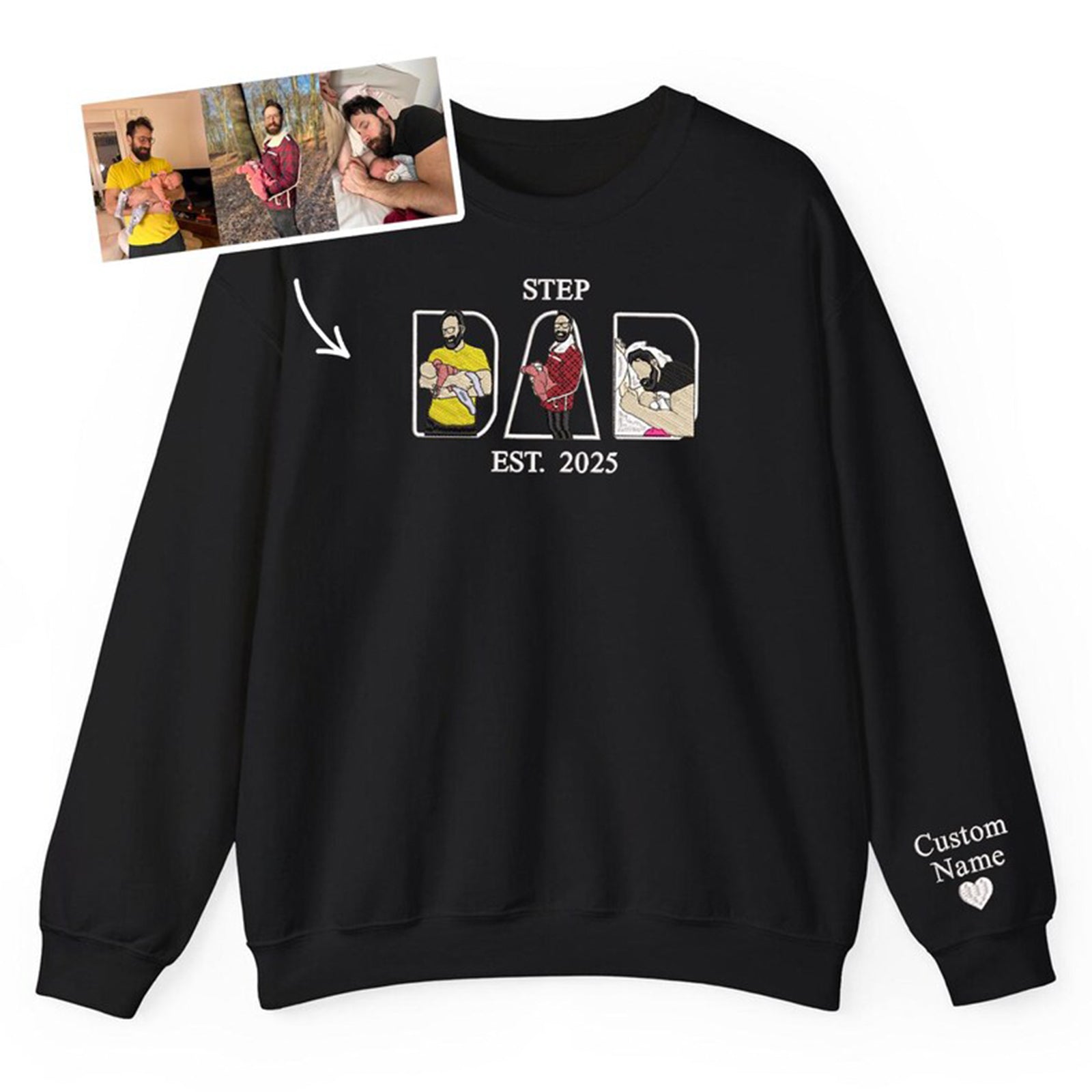 custom-embroidered-step-dad-sweatshirt-with-photos-unique-fathers-day-gift