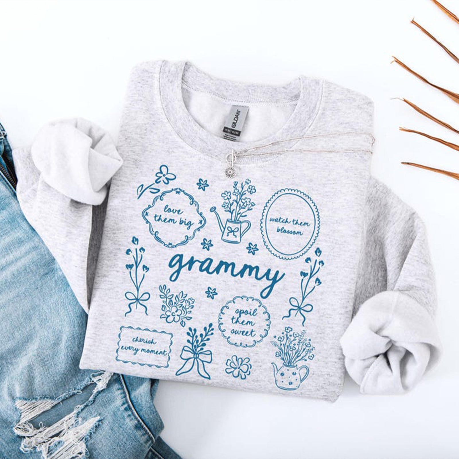 custom-floral-grandma-heat-transfer-print-sweatshirt-mothers-day-gift