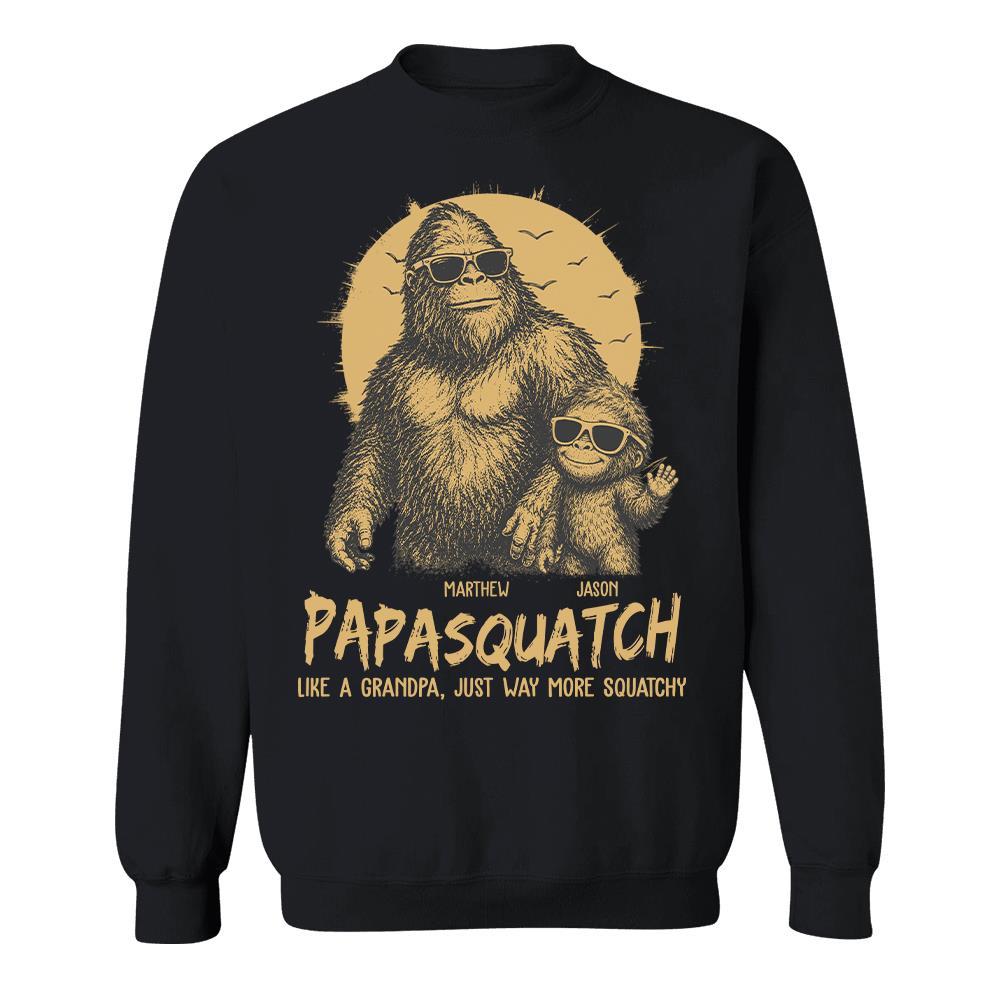 personalized-papasquatch-like-a-grandpa-just-way-more-squatchy-t-shirt-father-day-gifts-for-dad