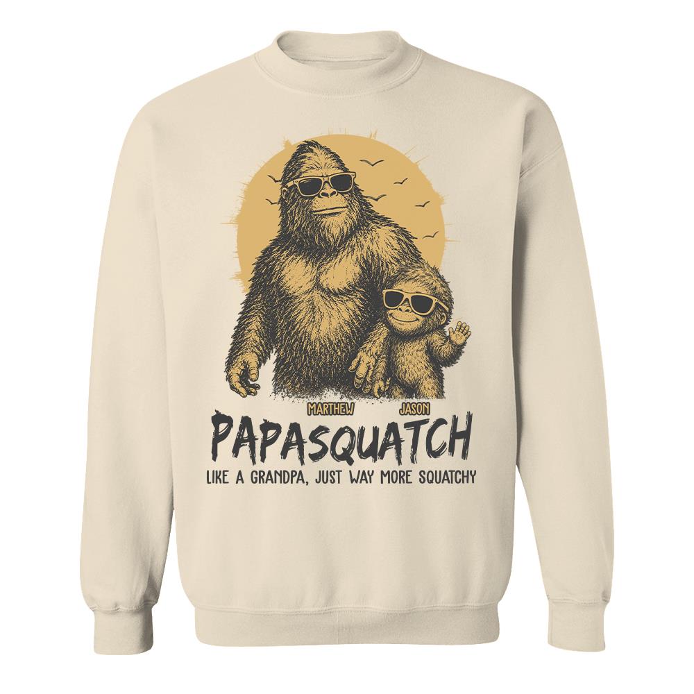 personalized-papasquatch-like-a-grandpa-just-way-more-squatchy-t-shirt-father-day-gifts-for-dad