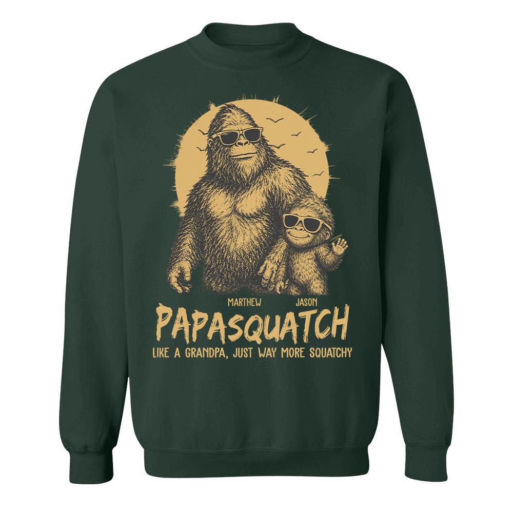 personalized-papasquatch-like-a-grandpa-just-way-more-squatchy-t-shirt-father-day-gifts-for-dad