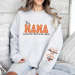 Wear Your Heart on Your Sleeve – Personalized Print Mama Sweatshirt with Kids’ Names | for Mom Mother's Day Gift