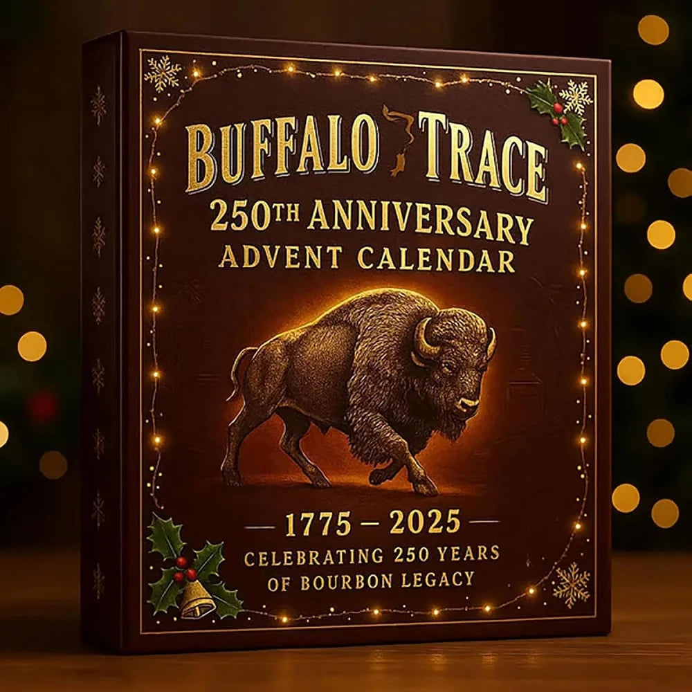 2026-buffalo-trace-250th-anniversary-whiskey-advent-calendar-24-days-christmas-countdown-decorative-calendar