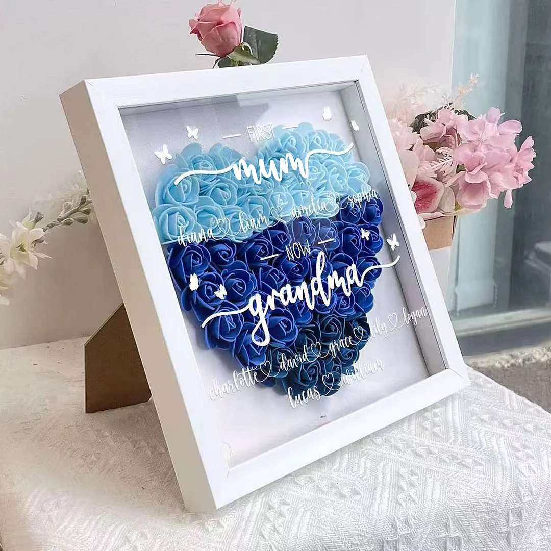 custom-personalized-first-mom-now-grandma-flower-shadow-box-shadowbox-heart-mom-frame-gift-mother-s-day-gift