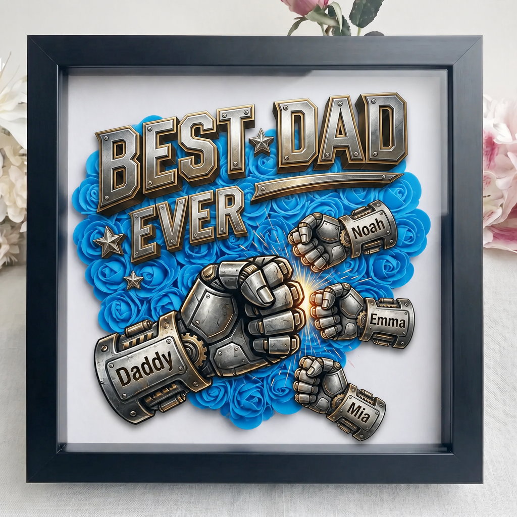 personalized-mechanical-armored-fist-best-dad-ever-shadow-box-unique-fathers-day-gift