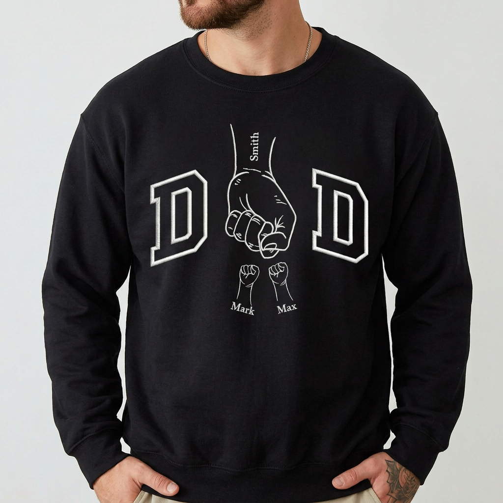custom-embroidered-fist-bump-fathers-day-sweatshirts-cozy-gift-for-dad-grandparent