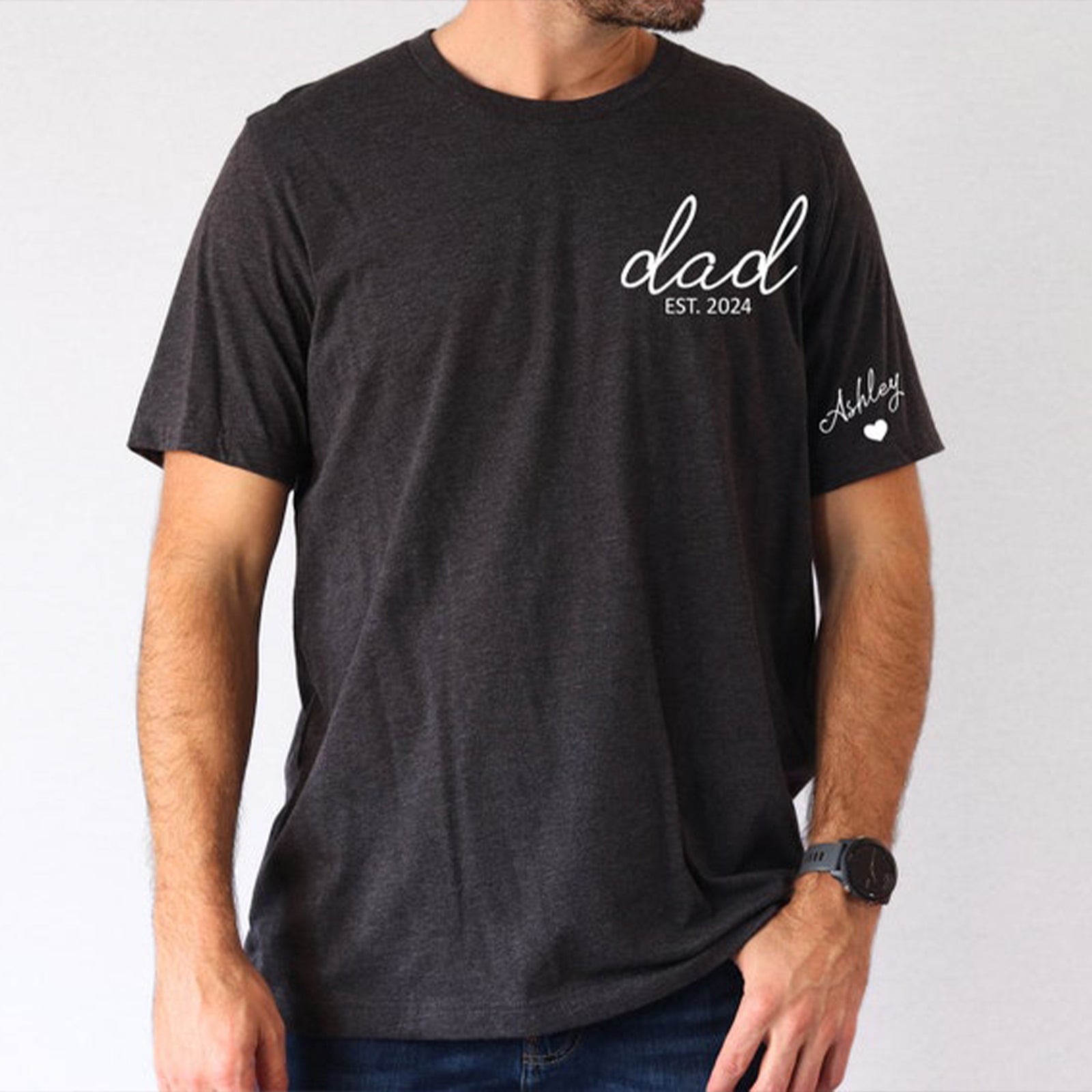 custom-dad-shirt-with-kids-name-on-sleeve-personalized-fathers-day-gift-dad-est-year-t-shirt