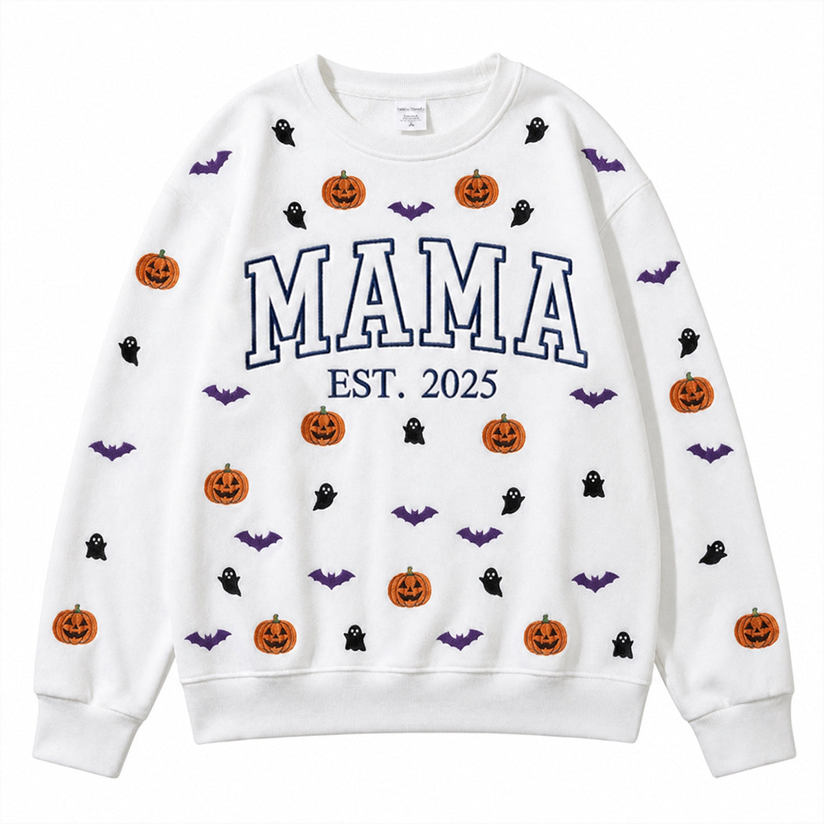 custom-halloween-sweatshirt-personalized-mama-letter-with-embroidered-pumpkin-ghost-pattern