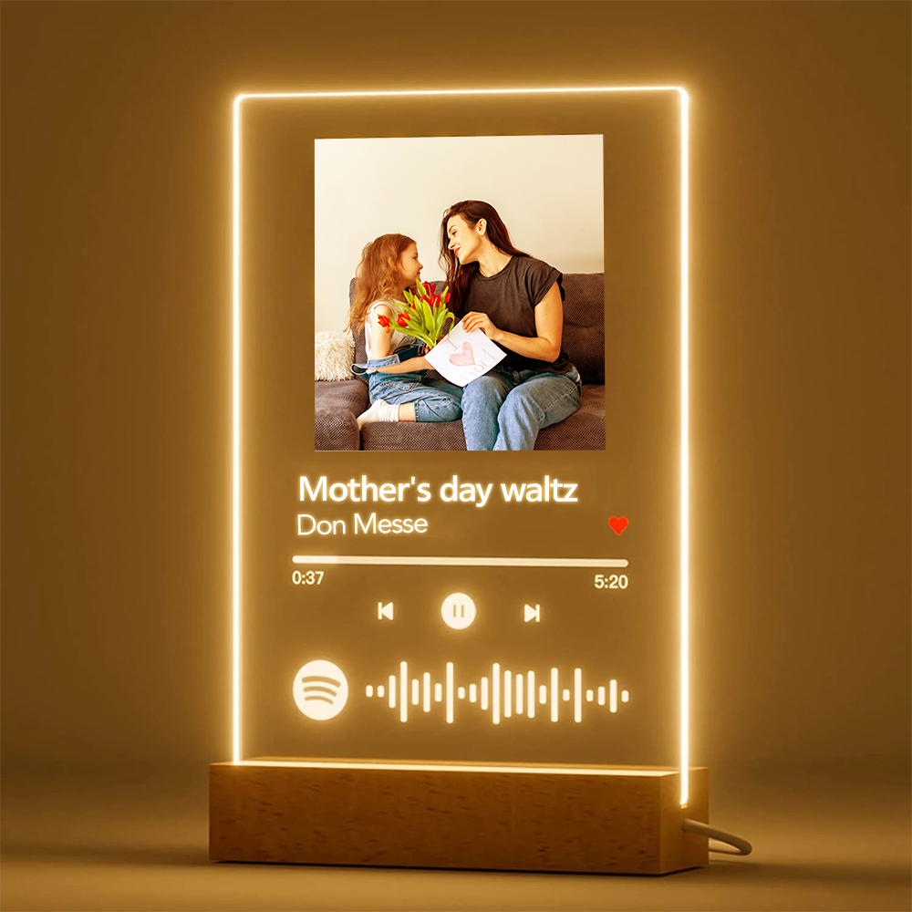 customizable-photo-music-plaque-night-light-mothers-day-gifts