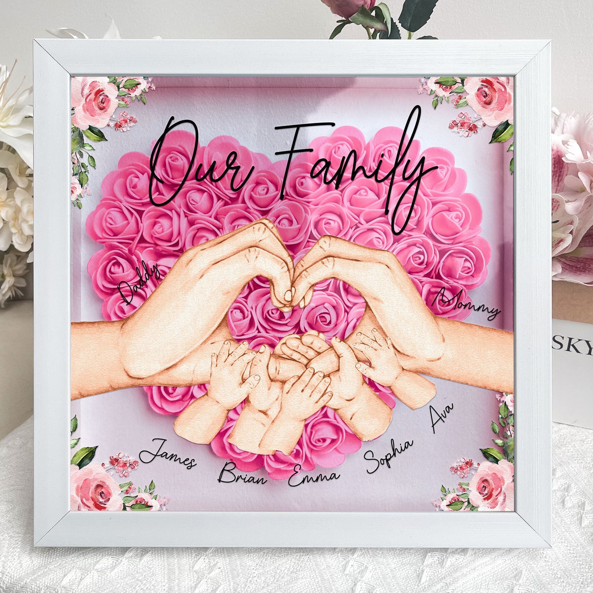 personalized-our-family-hands-flower-shadow-box-custom-mother-s-day-gift-for-mom-popular-family-keepsake-decor