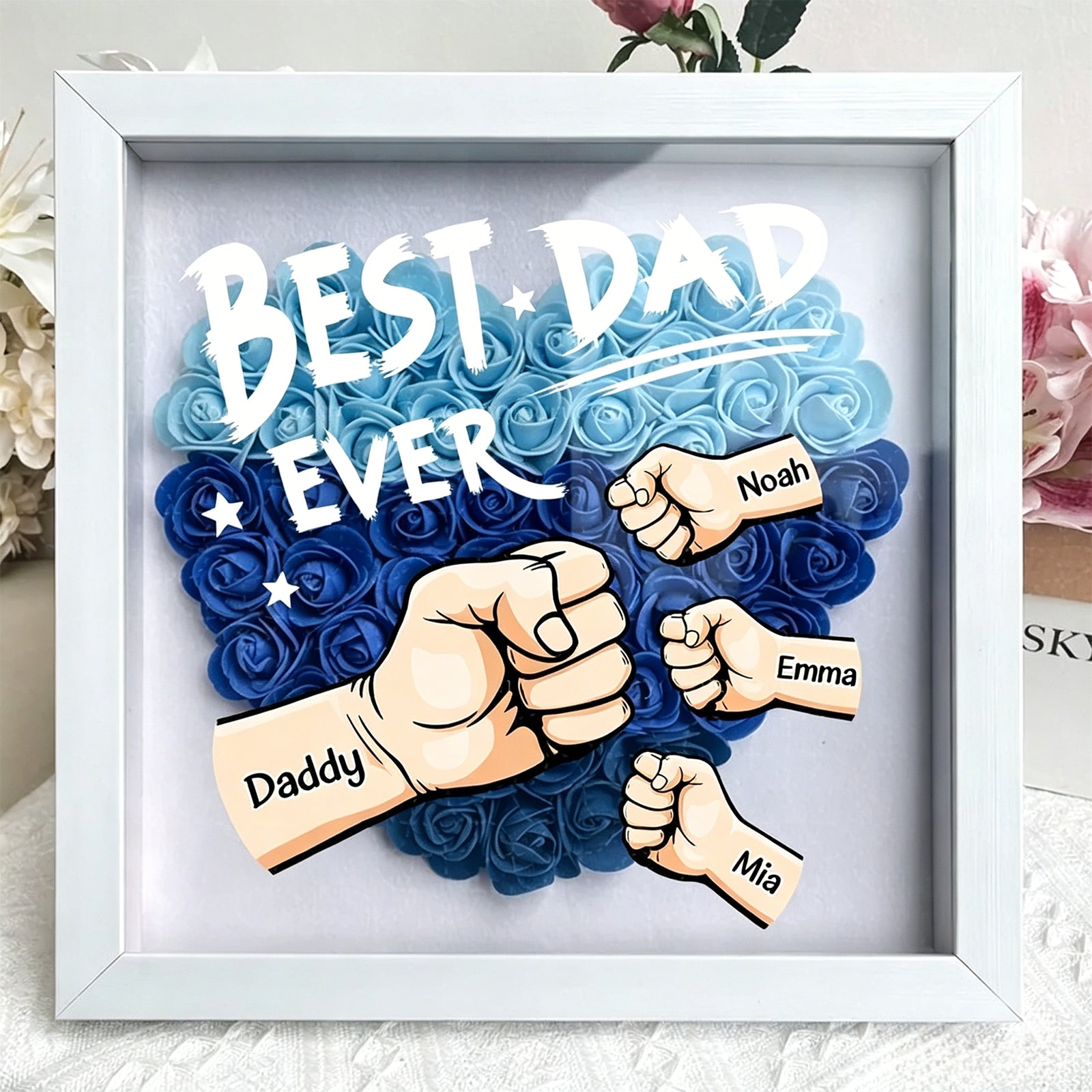 personalized-best-dad-ever-shadow-box-with-preserved-roses-custom-names-unique-fathers-day-gift