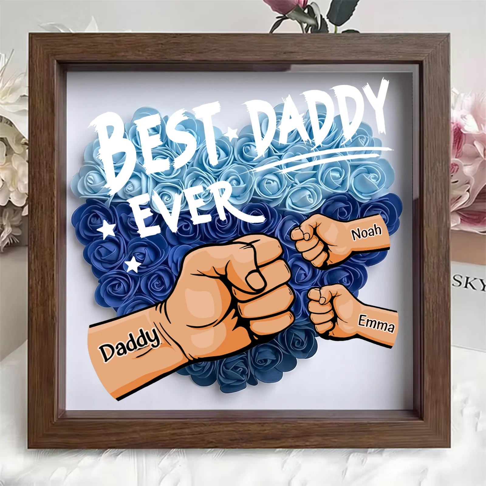personalized-best-dad-ever-shadow-box-with-preserved-roses-custom-names-unique-fathers-day-gift