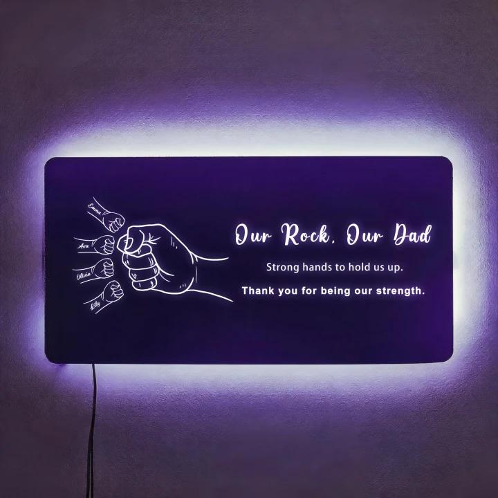 personalized-dad-kids-fist-bump-mirror-light-custom-father-s-day-gift