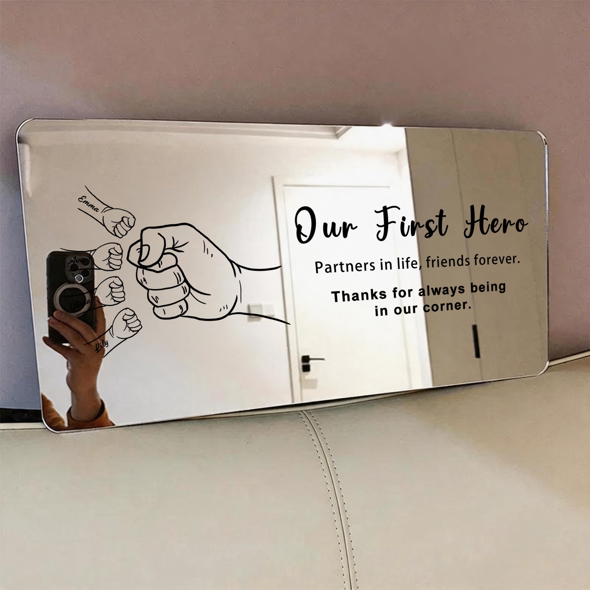 personalized-dad-kids-fist-bump-mirror-light-custom-father-s-day-gift
