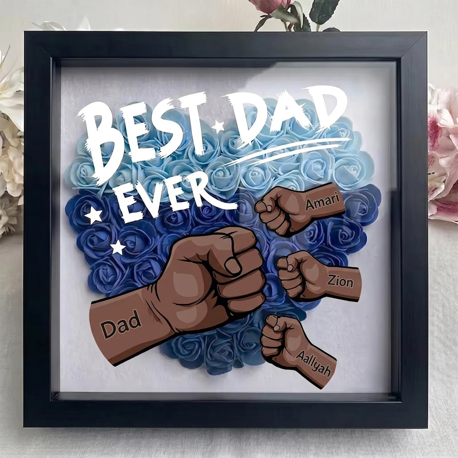 personalized-best-dad-ever-shadow-box-with-preserved-roses-custom-names-unique-fathers-day-gift