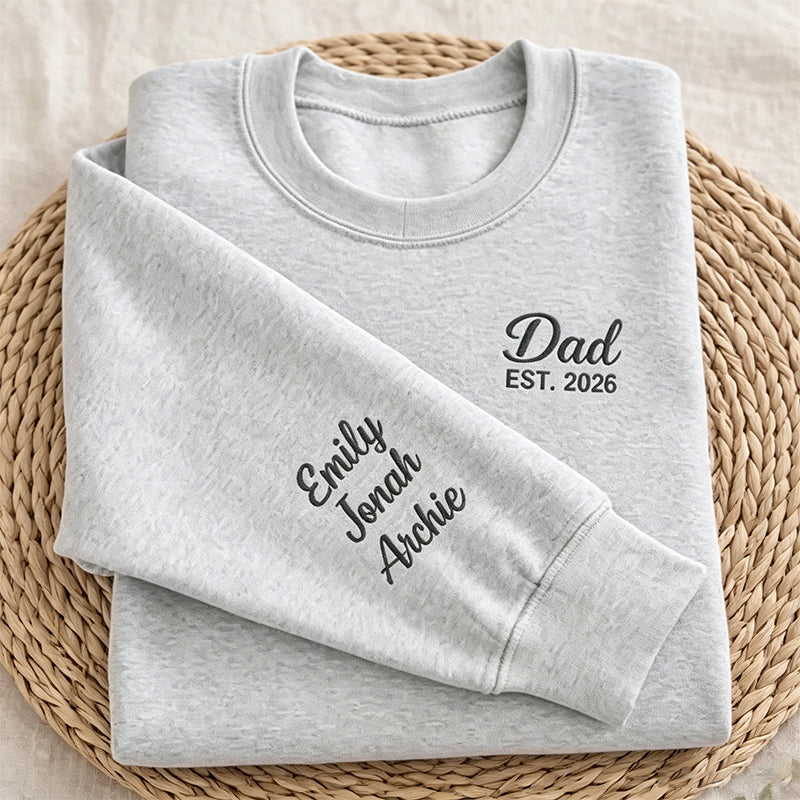 custom-dad-est-2026-with-kids-names-on-sleeve-embroidered-sweatshirt-fathers-day-gift