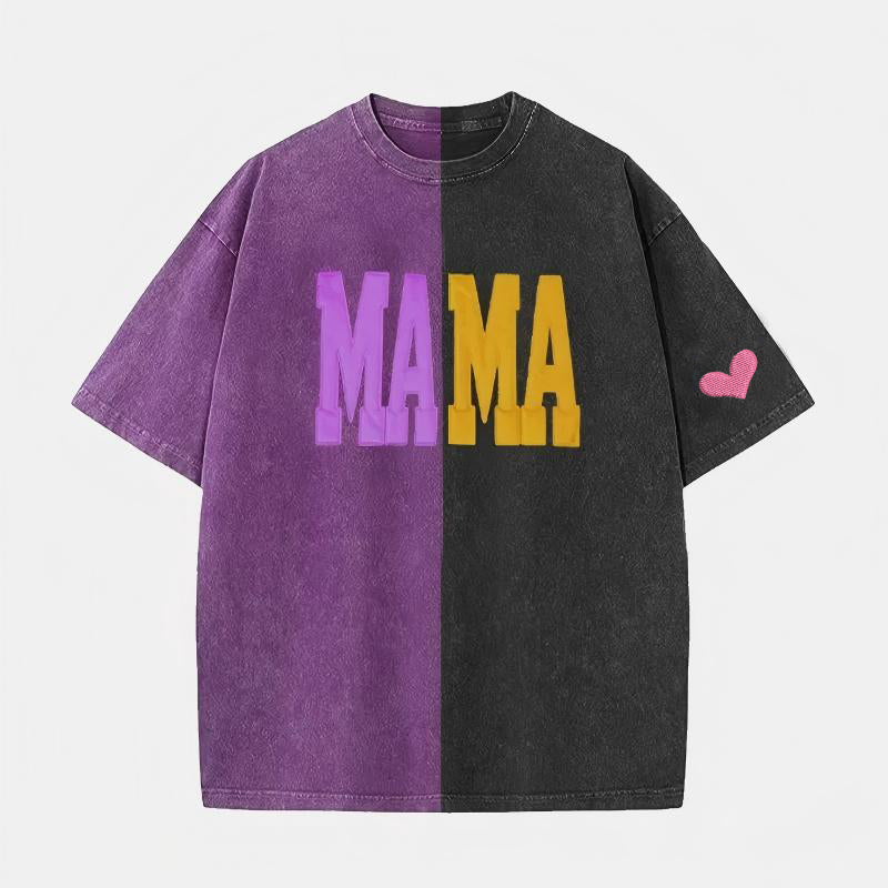 custom-fabric-applique-mama-two-tone-embroidered-vintage-washed-t-shirt-for-mothers-day