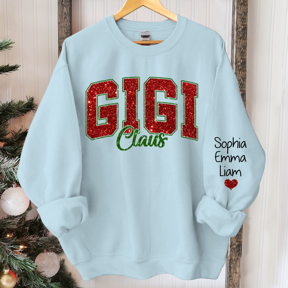 custom-glitter-print-gigi-claus-christmas-grandma-nickname-sweatshirt-with-grandkids-name