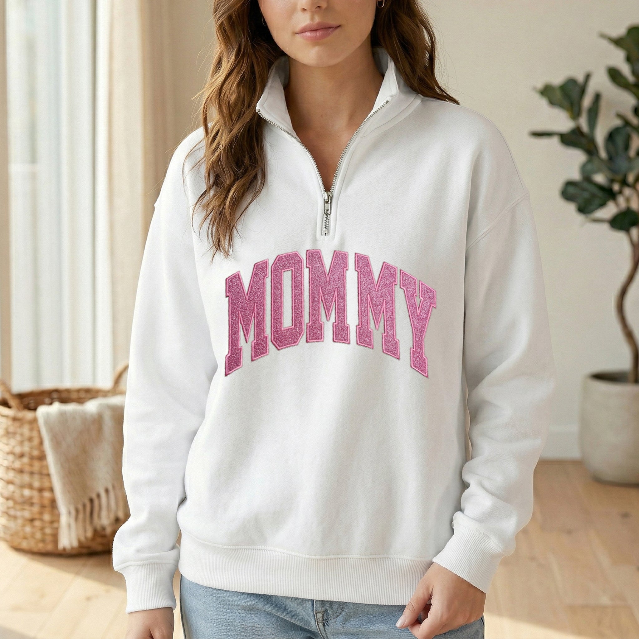 custom-embroidered-applique-glitter-mama-quarter-zip-sweater-gift-for-mom