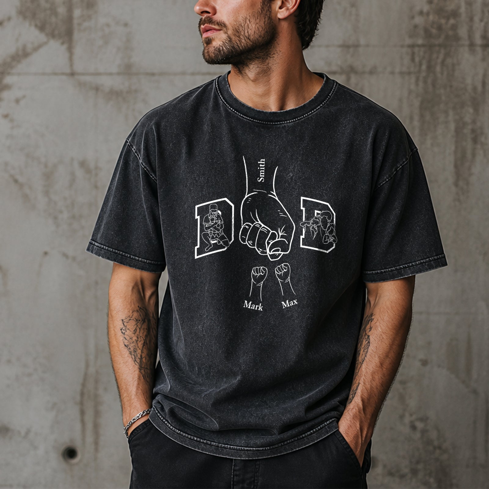 custom-printed-fist-bump-fathers-day-with-outline-photos-washed-t-shirt