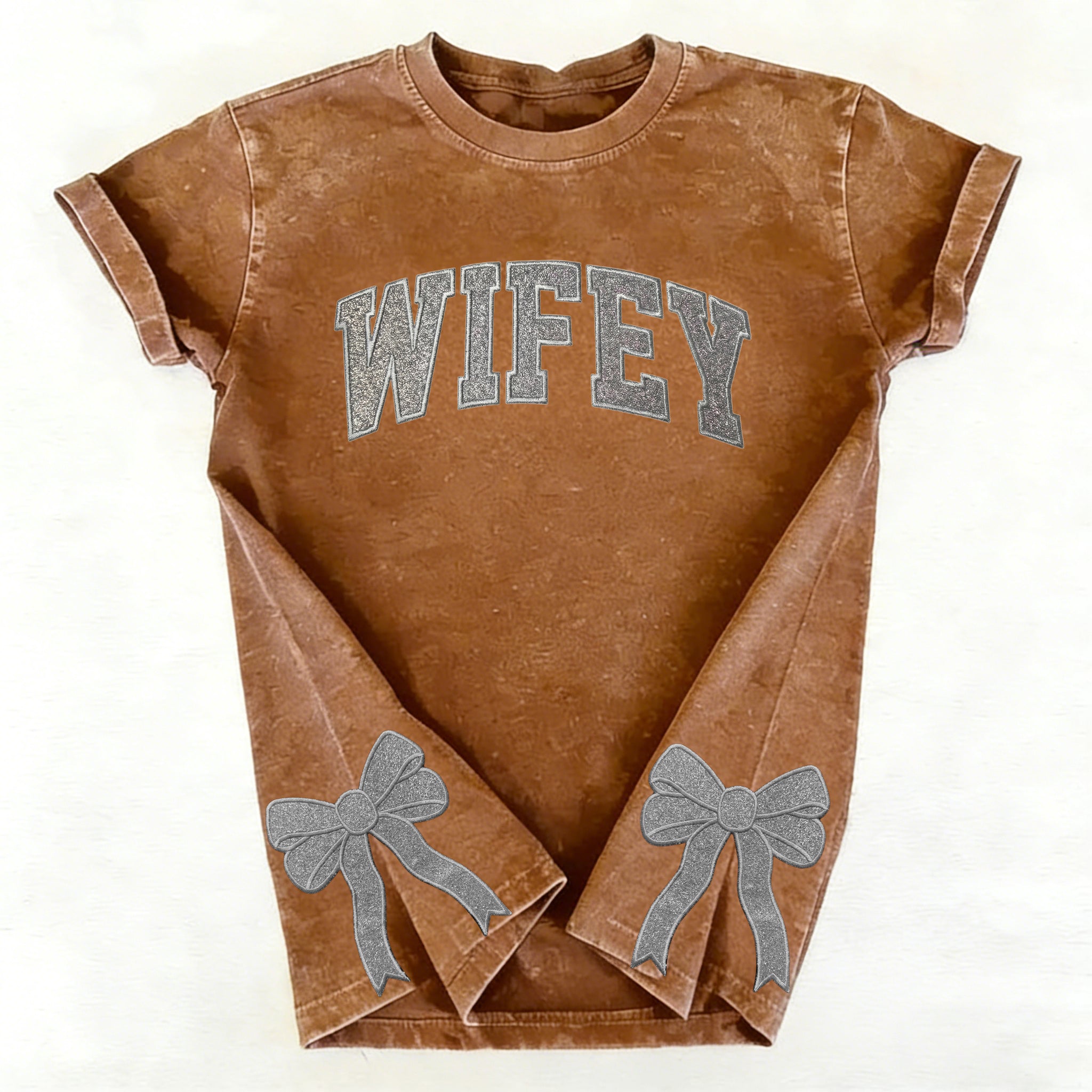 custom-trendy-and-cute-mama-embroidered-glitter-side-bow-washed-sweatshirt-mothers-day-gift