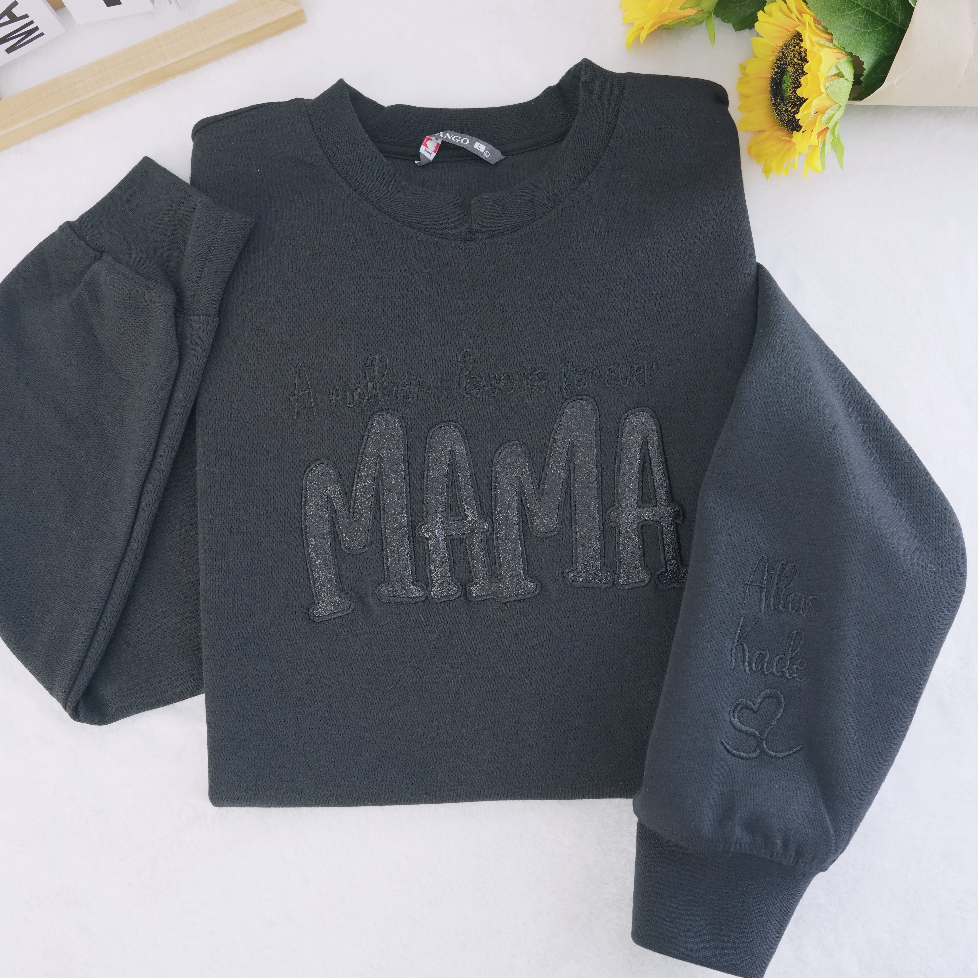 custom-moms-glitter-embroidered-t-shirt-and-sweatshirt-a-gift-for-mom-with-a-warm-word