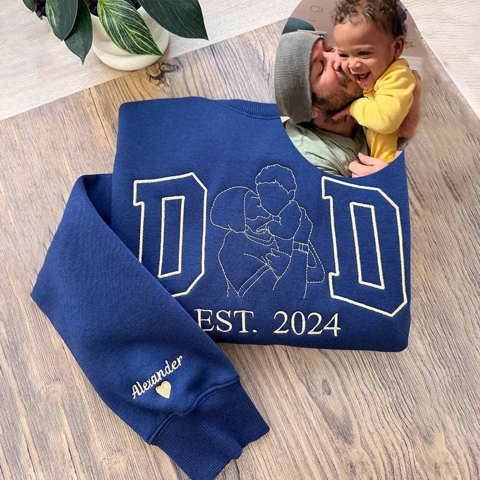 custom-dad-photo-outline-embroidered-sweatshirt-fathers-day-birthday-or-new-dad-gift