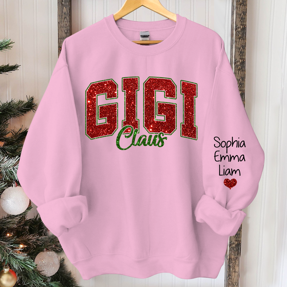 custom-glitter-print-gigi-claus-christmas-grandma-nickname-sweatshirt-with-grandkids-name