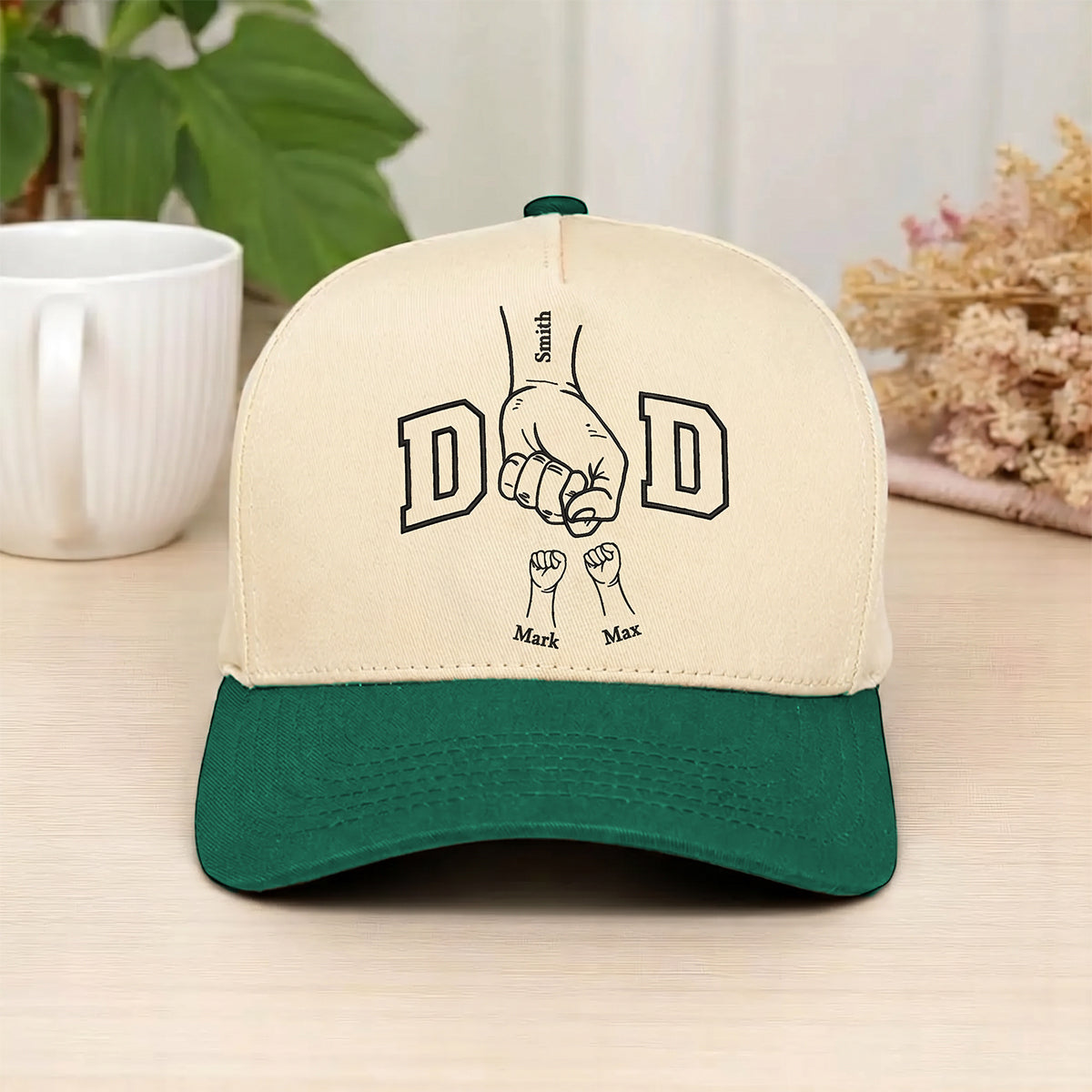 custom-fist-bump-embroidered-hat-best-fathers-day-gift