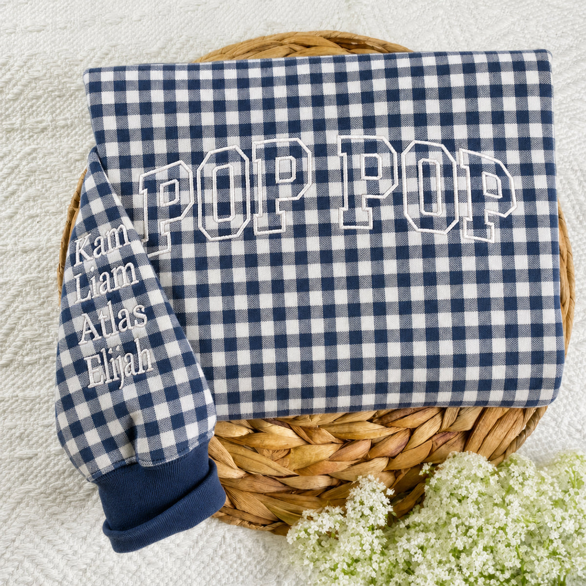 custom-gingham-mama-sweatshirt-personalized-embroidered-gingham-sweatshirt-for-mom-grandma-mimi-pop-pop-est-year-names-on-sleeve-cozy-family-gift