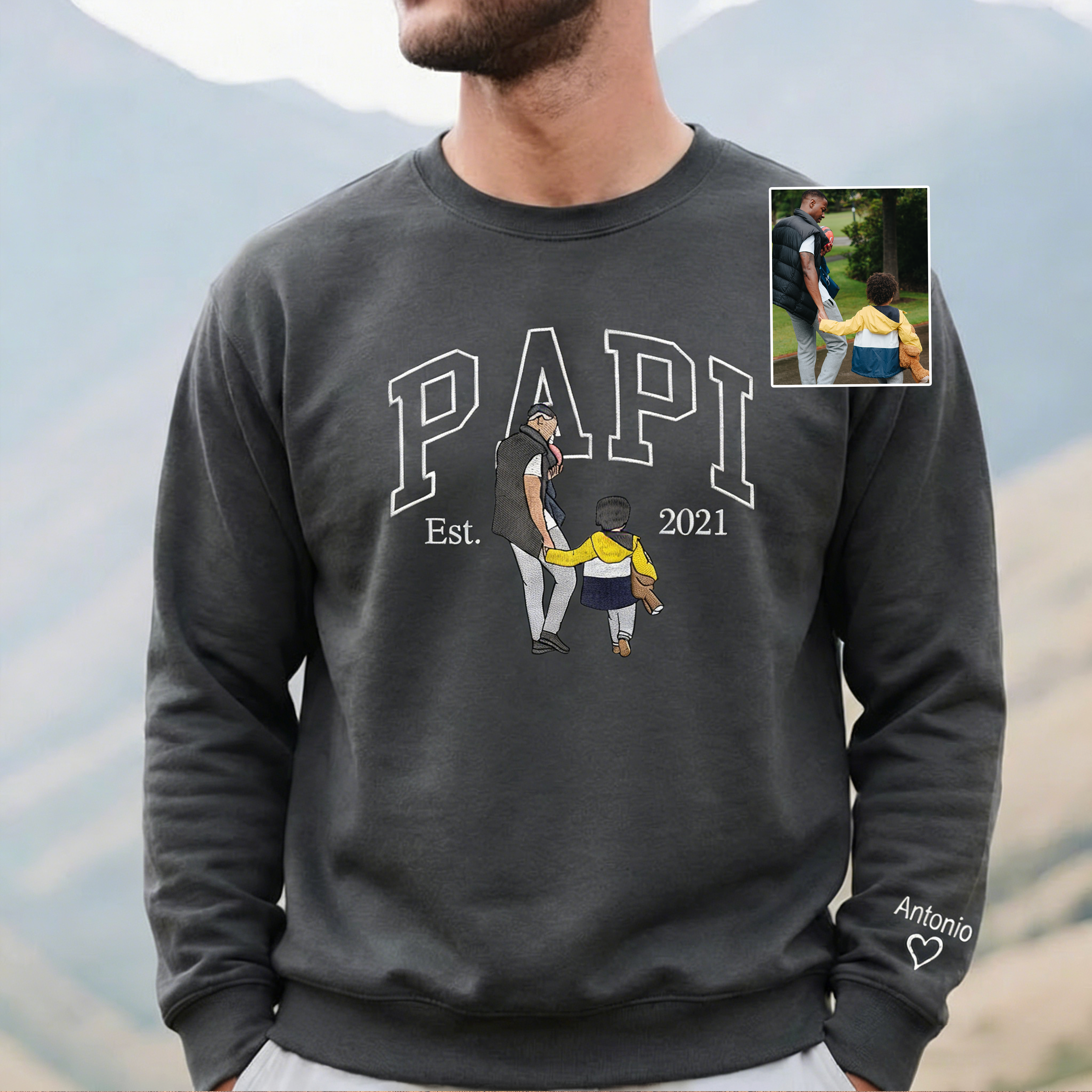custom-embroidered-dad-sweatshirt-with-photo-gift-for-dad-from-mom