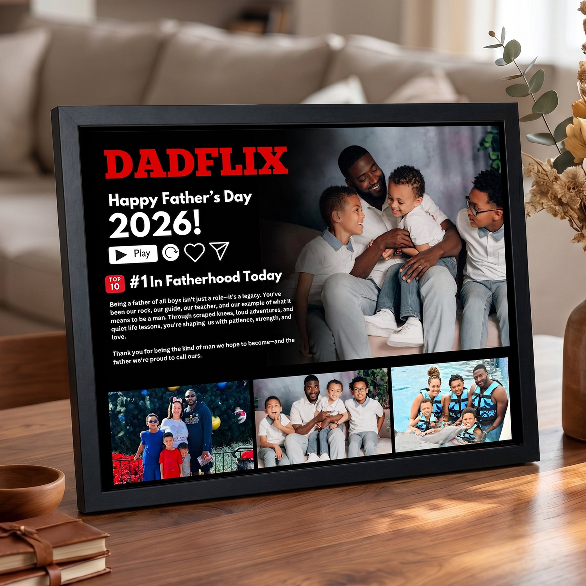 custom-dadflix-fathers-day-poster-2026-personalized-movie-style-photo-collage-gift-for-dad
