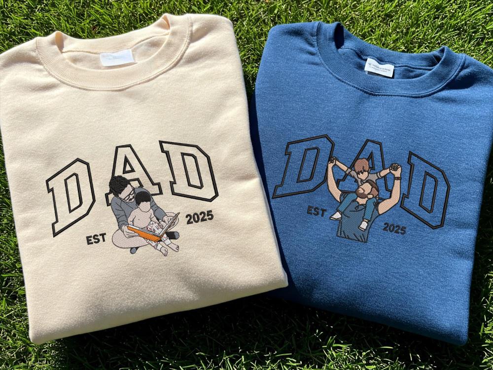 custom-embroidered-dad-sweatshirt-with-photo-gift-for-dad-from-mom