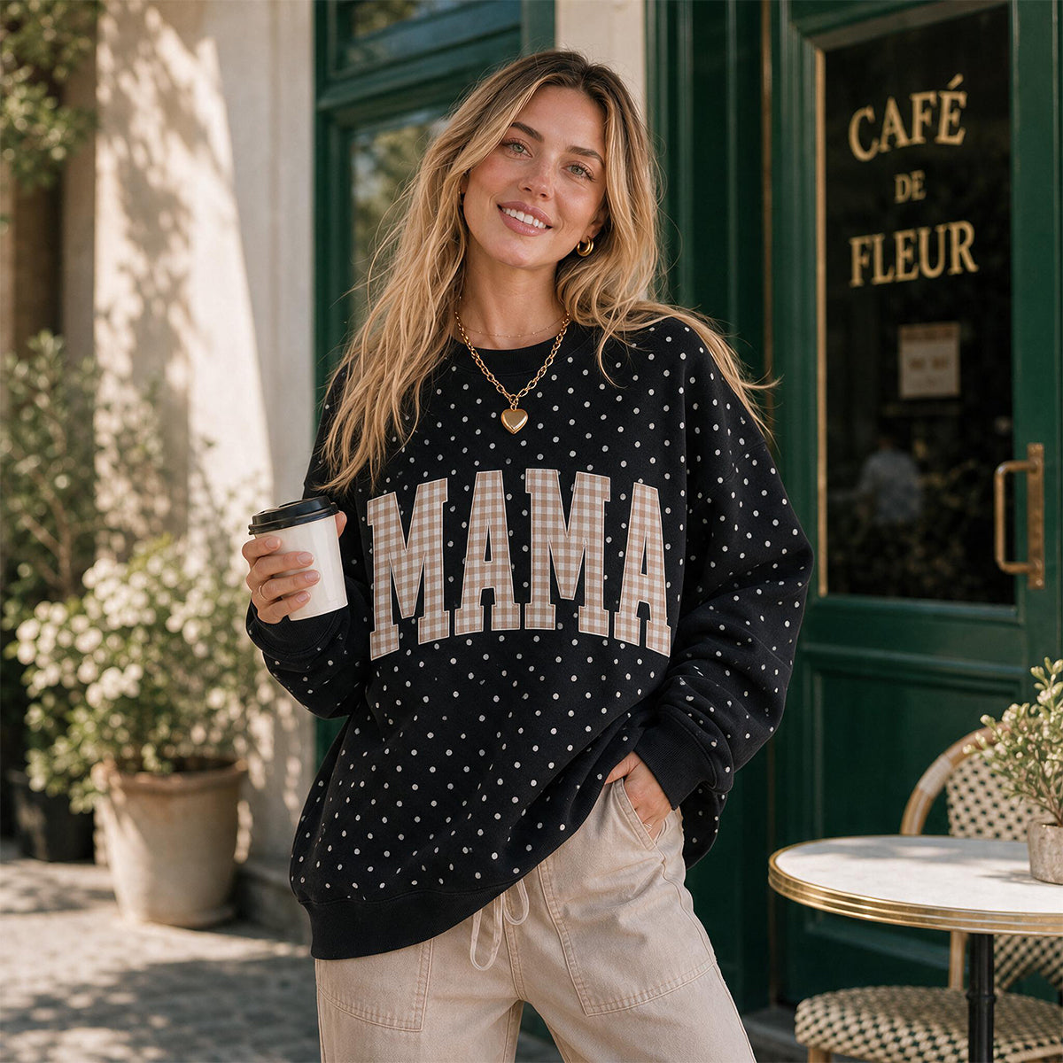 polka-dot-mama-sweatshirt-custom-printed-gingham-mama-pullover-gift-for-mother