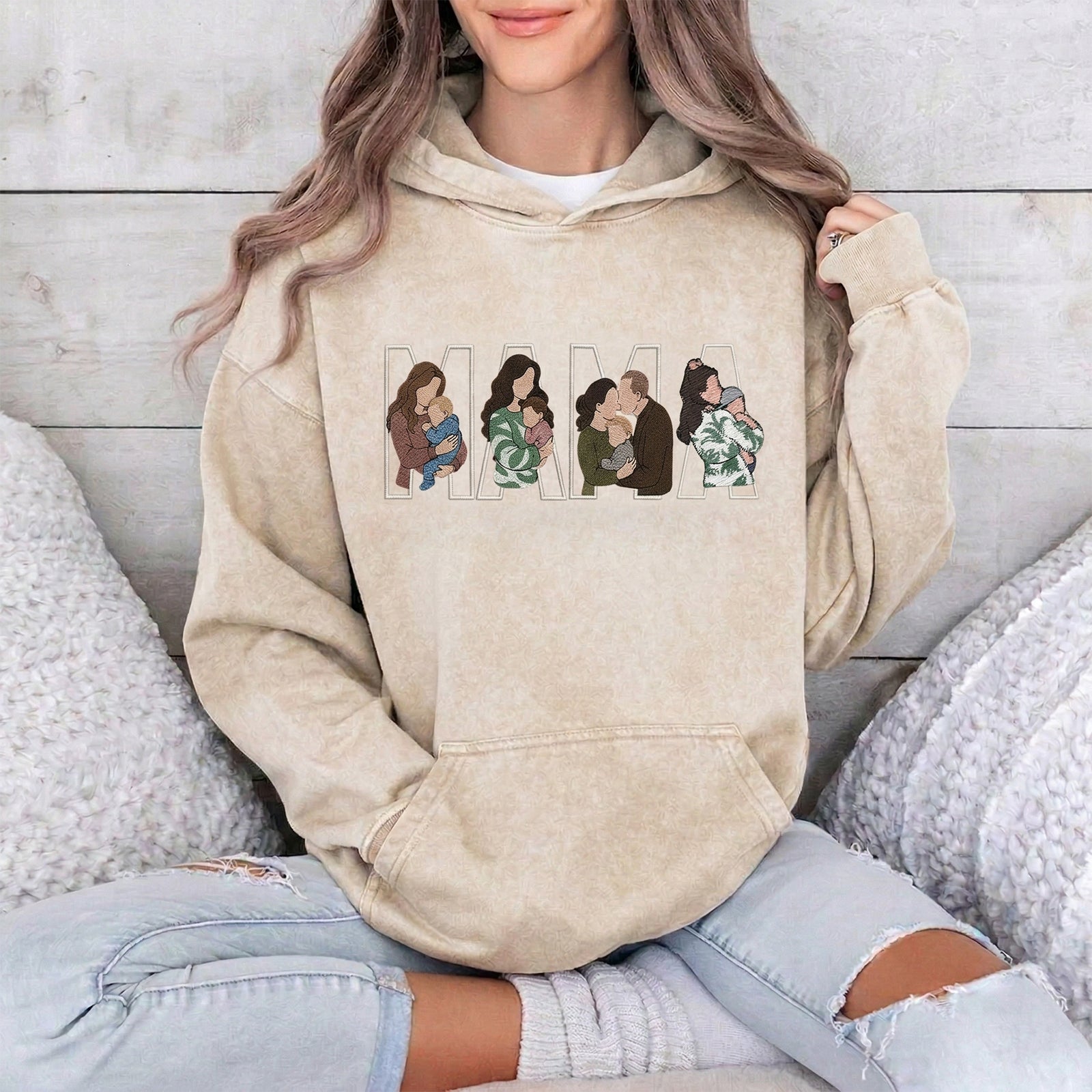 custom-photo-portrait-embroidery-washed-sweatshirt-gift-for-mum-family