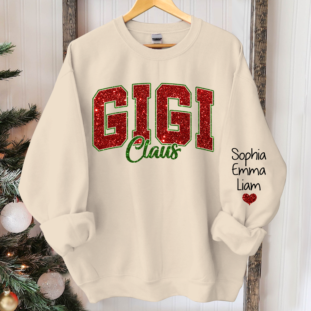 custom-glitter-print-gigi-claus-christmas-grandma-nickname-sweatshirt-with-grandkids-name
