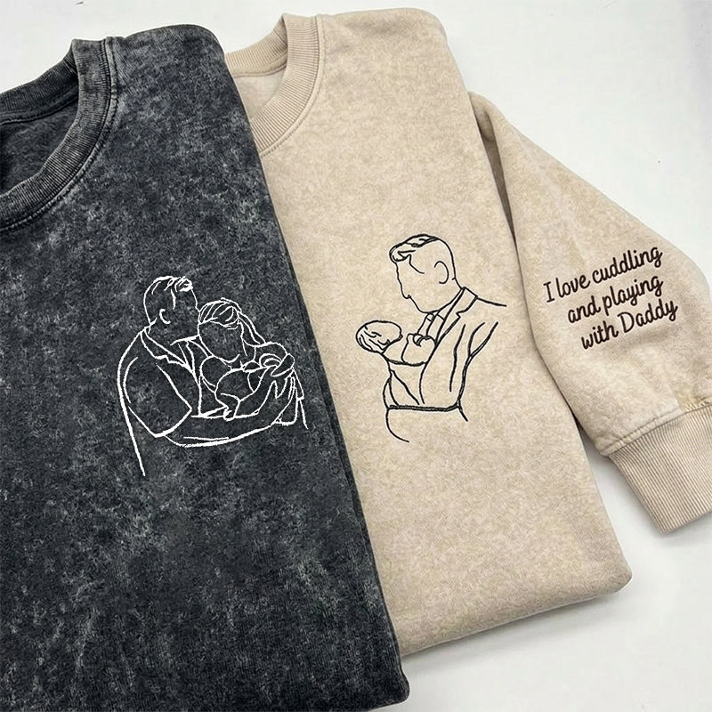 custom-personalized-dad-portrait-embroidered-washed-sweatshirt-hoodie-t-shirt